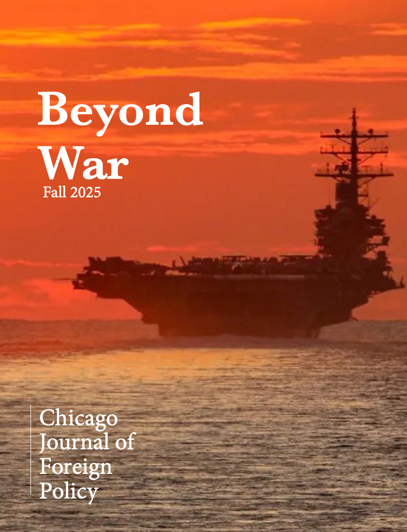 CJFP Fall 2025 Journal - "Beyond War"